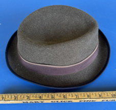Goorin Bros. “Hunter Jones” Hand Made in USA Grey Wool Fedora Men’s Size... - $88.11