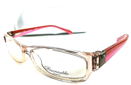 New Faconnable jeans FJ 712 106 Clear Pink 53mm Women&#39;s Eyeglasses Frame  - £61.84 GBP