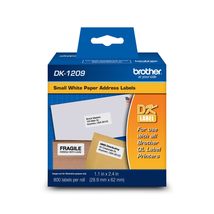Brother Genuine DK-1209 Small Address Paper Label Roll, Die-Cut Paper La... - $1,510.87 MXN