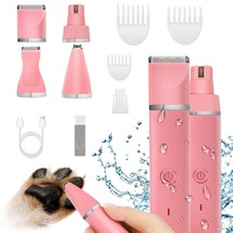 Dog Grooming Clippers Kit -Low Noise Pet Clippers Cat Quiet - £38.93 GBP