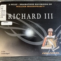 Richard III Arkangel Complete Shakespeare - Audio CD - £10.46 GBP