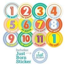 Ulubulu Milestone Stickers - Ulubulu - Unisex - Photo Prop - Baby Age St... - £10.22 GBP