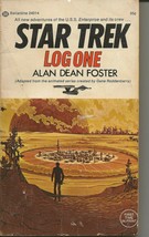 Star Trek Log One ORIGINAL Vintage 1974 Paperback Book Ballantine Alan D Foster - £15.79 GBP