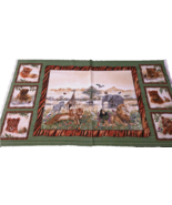 Giordano Studios Fabric Panels Africa Lion Tiger Cubs Giraffe Safari Jun... - €23,46 EUR