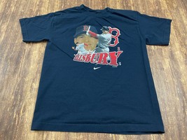 Jacoby Ellsbury Boston Red Sox Blue MLB Baseball T-Shirt - Nike - Youth Medium - $3.50