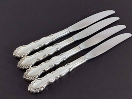 Oneida 1881 Rogers FLIRTATION 4 Modern Hollow Dinner Knives 9-1/8&quot; 1959 - $9.90