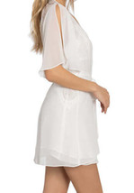 Jonquil Womens Lace Trim Wrap Size Medium Color Ivory White - £85.66 GBP