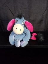 Disney Store Winnie The Pooh Eeyore Sad eyes Bean Bag Plush Stuffed Toy ... - £7.98 GBP