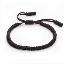 Charm Classic Braid Bracelets Lucky Handmade Adjustable Nylon Rope Knots Fashion - £8.28 GBP