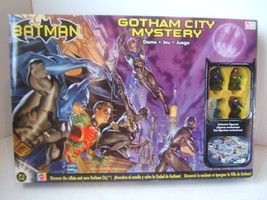 Gotham City Mystery Batman Board Game Nearly Complete - Missing 1 Item Card - £16.54 GBP