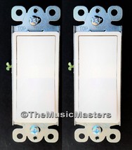 2X White Electric On/Off Decora Rocker WALL LIGHT SWITCH Residential Rep... - $14.05