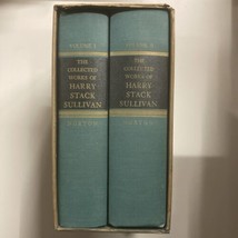 Harry Stack Sullivan~The Collected Works ~ 2 Vol. ~ Slipcase ~ 1953 - £18.06 GBP