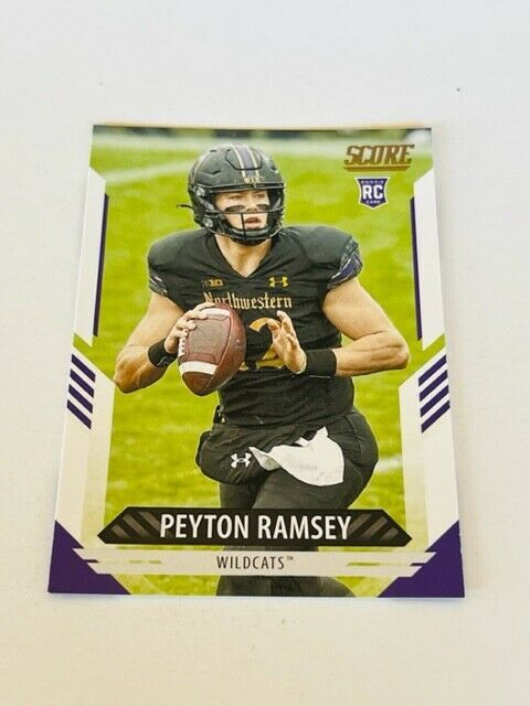 Primary image for Peyton Ramsey Rookie Card RC Hoosiers Wildcats sp 2021 Panini Score #374