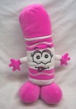 Crayola SOFT POPSICLE PINK MARKER CHARACTER 11&quot; Plush Stuffed Animal Toy... - £15.69 GBP