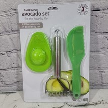 Farberware Food Huggers Reusable Silicone Avocado Savers Food Hugger 3pc... - $14.84