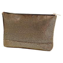 TARTE Makeup Gold-Getter Bag For Cosmetics or Use As A Clutch Purse, Storage NEW - £13.56 GBP