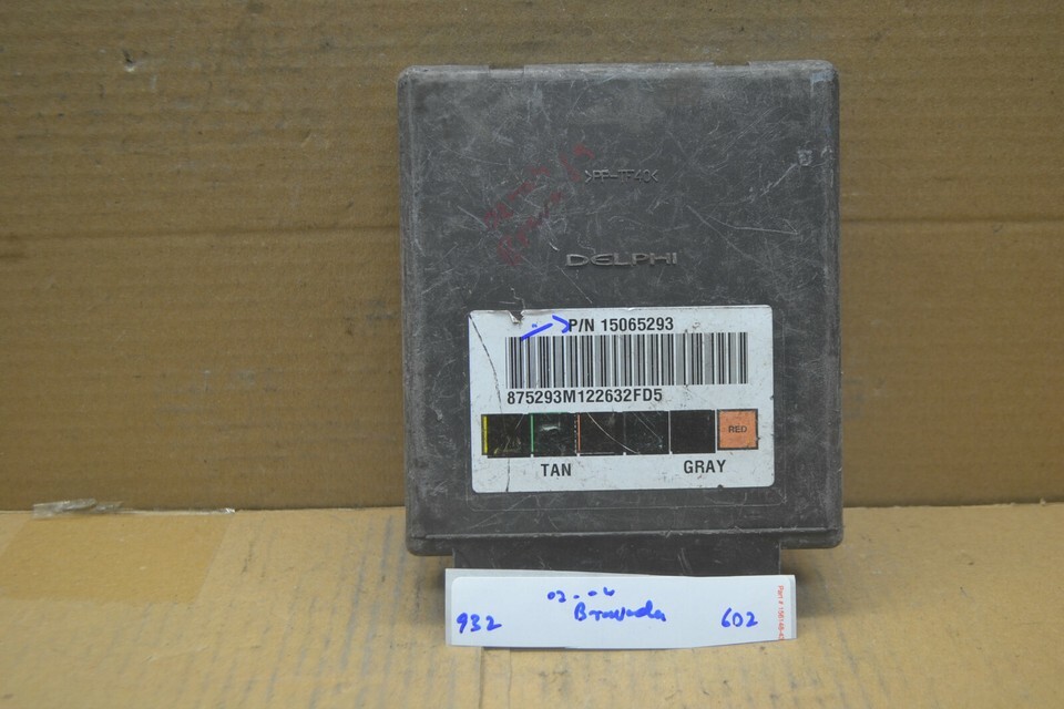 2002-2004 Oldsmobile Bravada  Body Control Unit BCM 15065293 Module 932-6d2 - $16.65