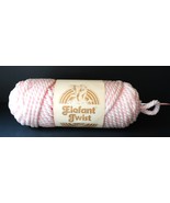 Vintage Elefant Twist Yarn Pink and White 50 Yards 7mm for Macramé Craft... - $20.74 CAD