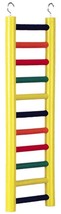 Prevue Carpenter Creations Hardwood Bird Ladder Assorted Colors 11 Rung 18&quot; Long - £47.74 GBP