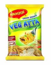 MAGGI Veg Atta Noodles, 80g Each (Pack of 10) free shipping world - $33.65