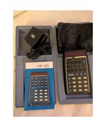 Hewlett Packard HP 35 Scientific Calculator Case Manual Cord As Is - €132,90 EUR