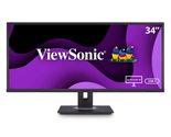 ViewSonic VG3456 34 Inch 21:9 UltraWide WQHD 1440p Monitor with Ergonomi... - £631.02 GBP+