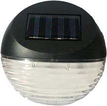 Living Accents 80385 Utility Light Solar Powered LED Black - £7.43 GBP