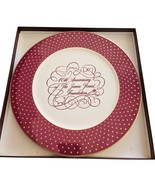 NIB JAMES BEARD FOUNDATION 10TH Anniversary 1996 Commemorative PLATE Vil... - $93.79 CAD