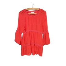 Spense Sz M Rayon Blend Bell Sleeve Tunic Top - £7.63 GBP