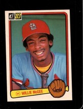 1983 Donruss #190 Willie Mcgee Nmmt (Rc) Cardinals *X69224 - £4.30 GBP