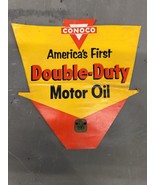 Vintage Conoco Double Duty Engine Oil Display Gas Automotive America&#39;s F... - $227.89 CAD