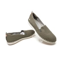 Clarks Cloudsteppers Womens Loafers Slip-On Cushion Flat Dusty Olive Size 6.5M - £27.20 GBP