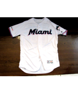 MIKE KICKHAM # 60 MIAMI MARLINS 2019 MAJESTIC ISSUED HOME JERSEY SIZE 46... - £155.80 GBP