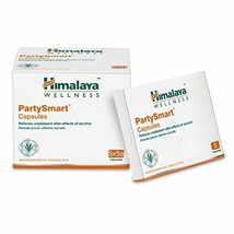 Himalaya Party Smart Capsules (25 Cp) relieves aftereffects of ALCOHOL FREE SHIP - $15.55