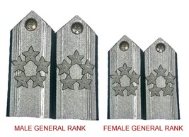 US AIR FORCE 5 STARS GENERAL MALE / FEMAIL MESS DRESS SHOULDER BOARDS NO... - $120.00