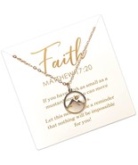 Christian Gifts Mustard Seed Necklace for Women,Move - £37.63 GBP