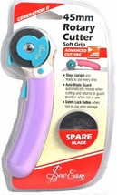 Sew Easy Rotary Cutter Lilac 45mm + spare blade ER4096.Lilac - £16.24 GBP