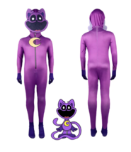 Smiling Critters Cosplay Costumes Smiling CAT Nap Catnap Accion Jumpsuit... - $36.99