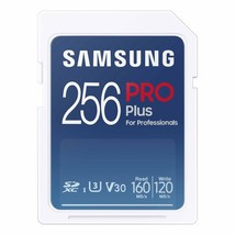 Samsung Pro Plus SDXC Full Size Memory Card Up to 180 MB/s (256GB) - $17.02 CAD