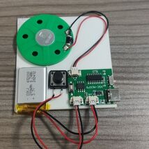 DIY Music Greeting Card MP3 Sound Box Module USB Recording Toy Accessory... - €11,28 EUR