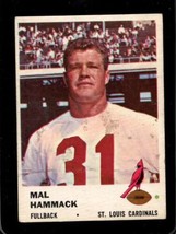 1961 Fleer #20 Mal Hammack Vgex (Wax) Cardinals *SBA9645 - $2.70