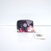 Kipling Tops Mini Wallet Zip Snap Card Case KI0809 Polyester Kissing Flo... - £23.80 GBP