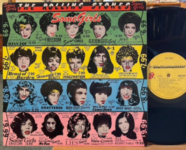The Rolling Stones Some Girls Vinyl LP Original Die-Cut Cover COC 39108 Miss You - £58.98 GBP