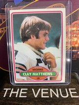1980 Topps #418 Clay Matthews RC : Cleveland Browns - B - £3.97 GBP