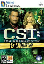 NEW CSI Fatal Conspiracy Crime Scene Investigation Mystery PC Video Game TV show - $7.76