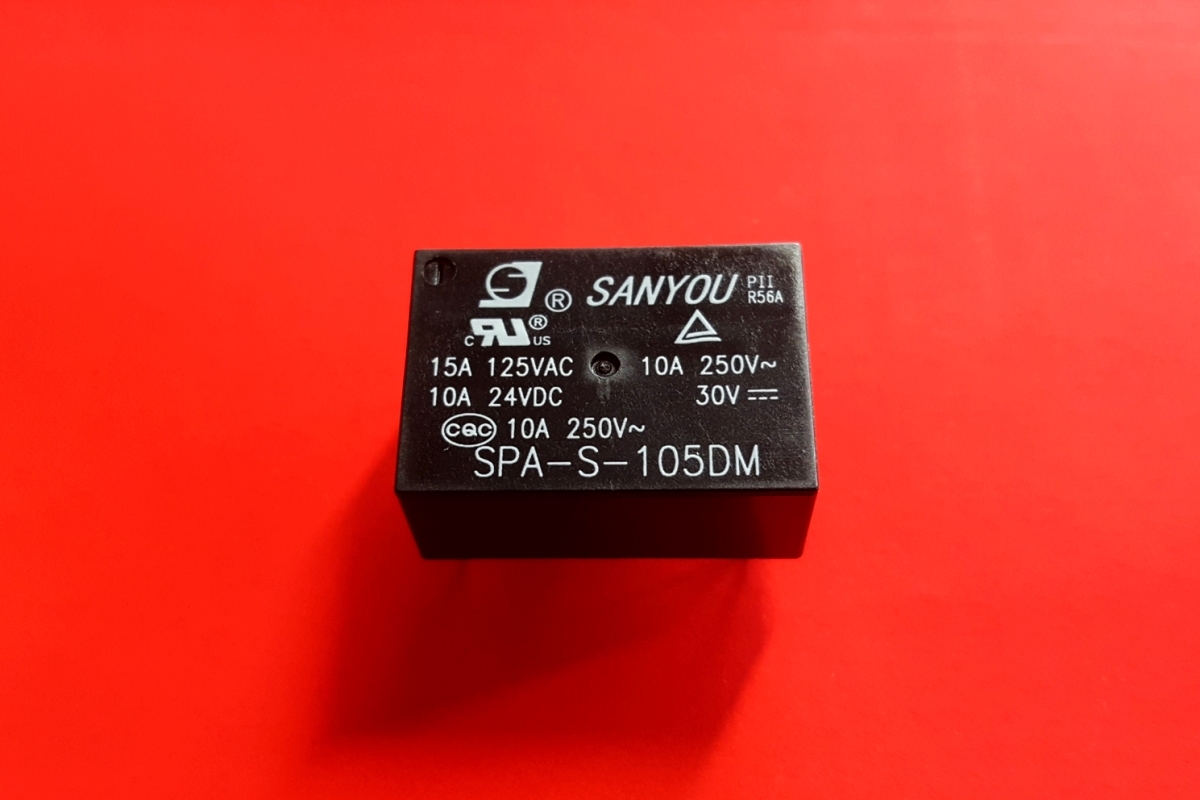 SPA-S-105DM, COIL 5VDC Relay, SANYOU Brand New!! - $9.75
