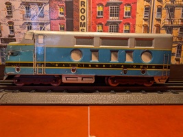 Marx Trains USED  Medium Size Metal    #62C/294D  EMD F-3 Baltimore &amp; Oh... - $15.00