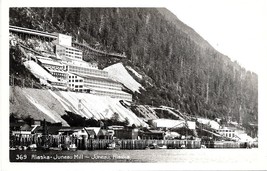 Vintage Juneau Mill, Juneau, Alaska Ekc Real Photo POSTCARD- W. And P. Co. 369 - £10.53 GBP