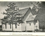 Vtg Postcard 1910s Winslow Arkansas AR - Saint Stephen&#39;s Church UNP M13 - £29.83 GBP