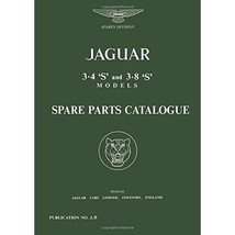 Jaguar 3.4S &amp; 3.8S Parts Catalog Brooklands Books Ltd - $132.00